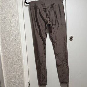 Athleta Elation Brown Shimmer Leggings